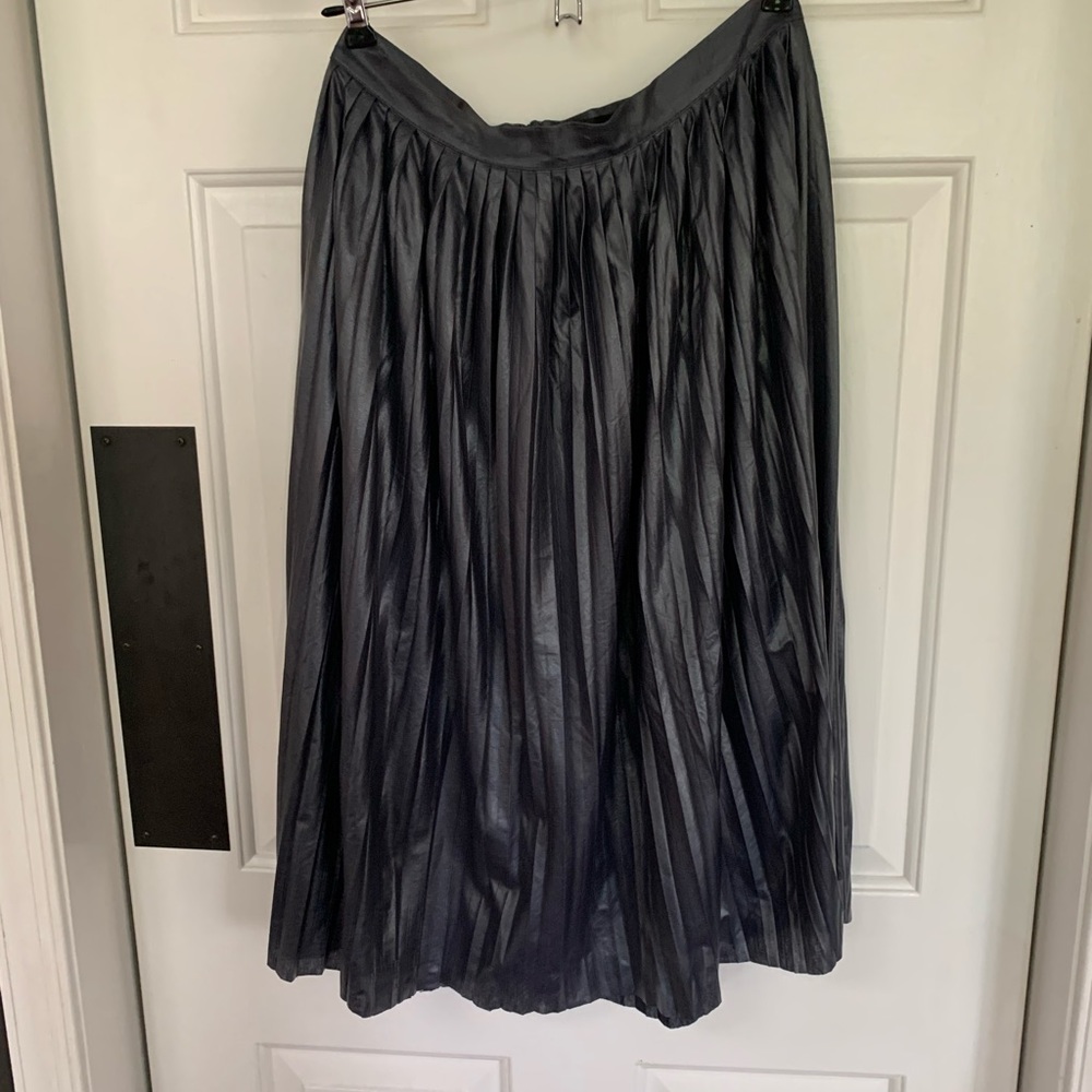 J.Crew pleated skirt.